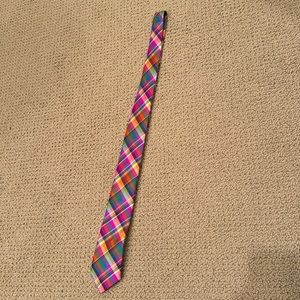 Charles Tyrwhitt multi color plaid tie